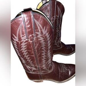 Texas American made in the USA ladies boots size 7 medium leather